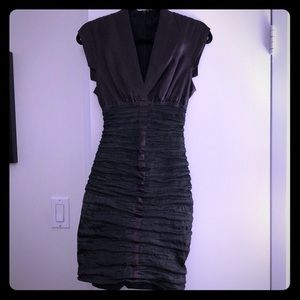 Black cocktail dress